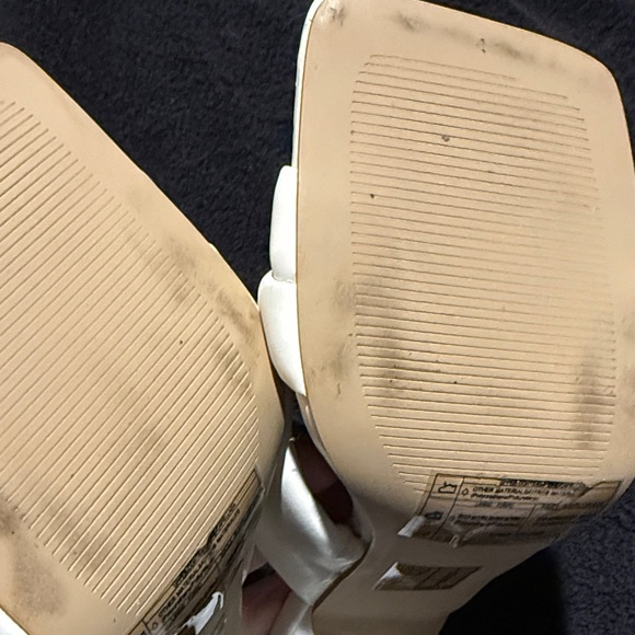 Forever 21 White Mule Sandals Sz.7 NWOT - Picture 9 of 10